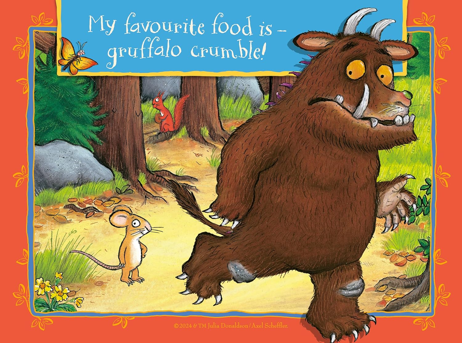 The Gruffalo 12/16/20/24 Piece Jigsaw Puzzle