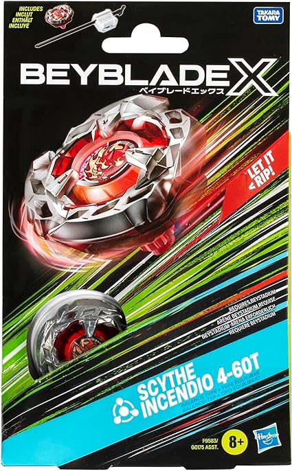 Beyblade X Scythe Incendio Balance 4-60T