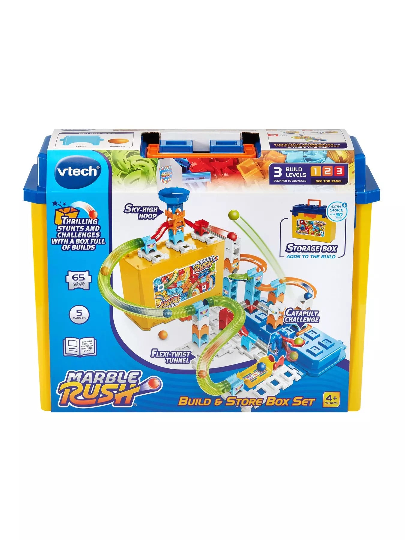 Vtech Marble Rush Build & Store Box Set