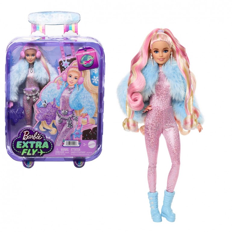 Barbie Xtra Fly Snow Doll