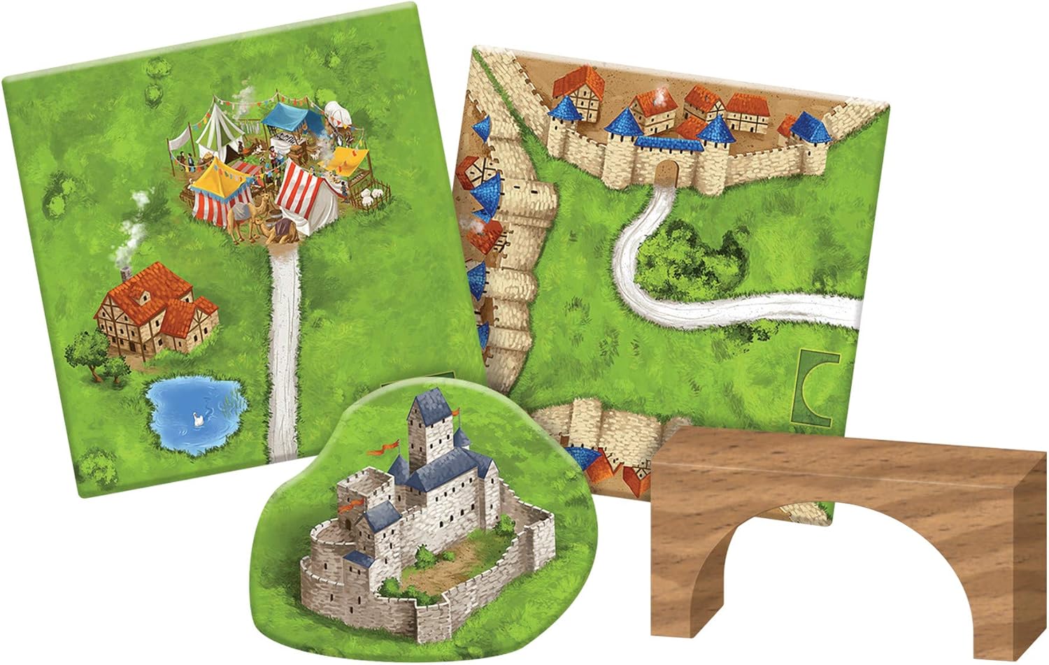 Carcassonne Bridges Castles & Bazaars Expansion Pack 8
