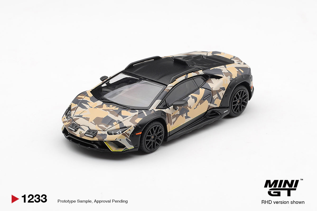 Mini GT Lamborghini Huracan Sterrato All-Terrain 1:64 Die Cast Model Set