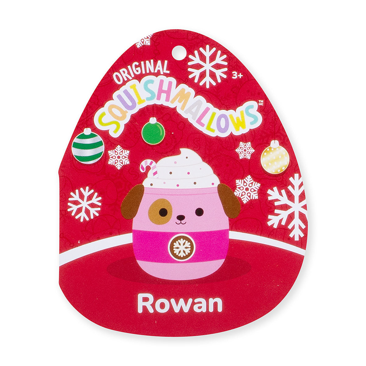 Squishmallows 20cm Rowan Christmas Plush
