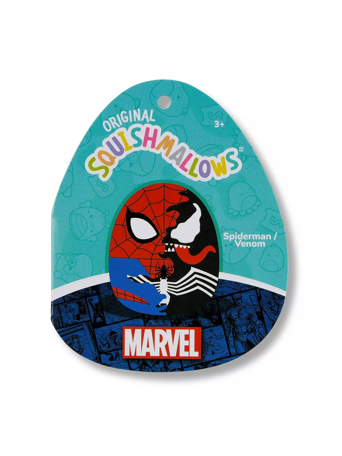 Squishmallows 20cm Spider-Man / Venom Mashup