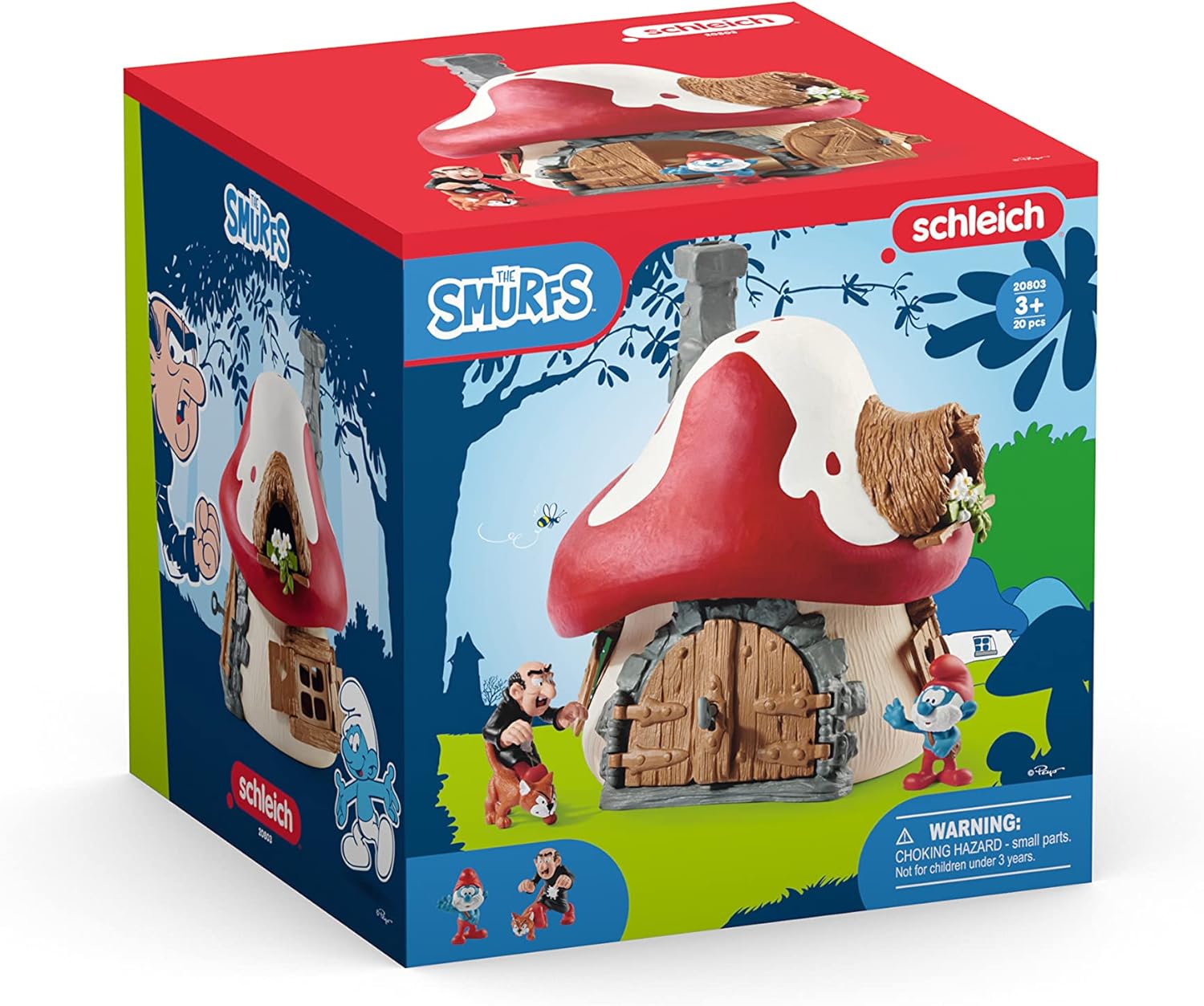 Schleich Smurf Toadstool House