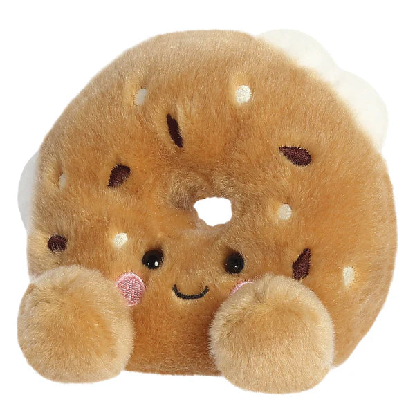 Palm Pals Tony Everything Bagel 12cm Soft Toy