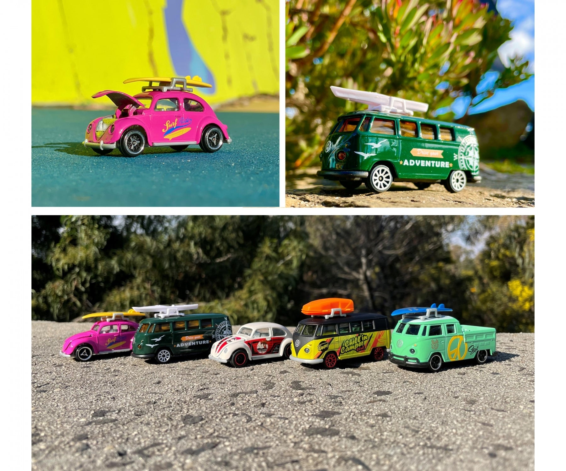 Majorette VW The Originals 5 Pack