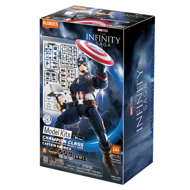 Blokees - Marvel Studios' The Infinity Saga Champion Class Captain America