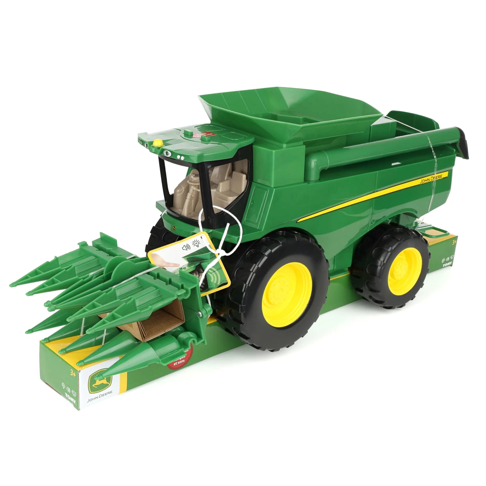 John Deere Lights & Sound Combine Harvester