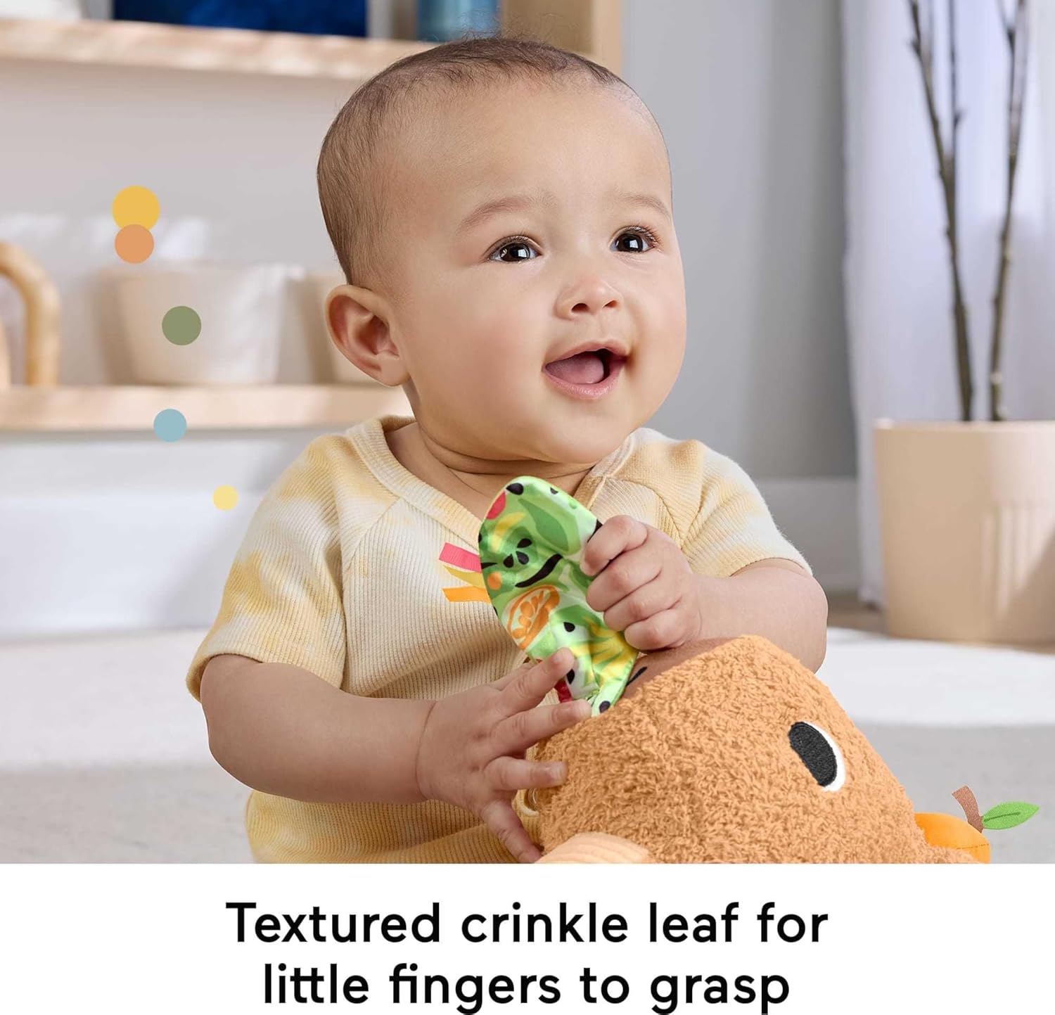 Fisher-Price Baby Snuggly Snacky Capybara