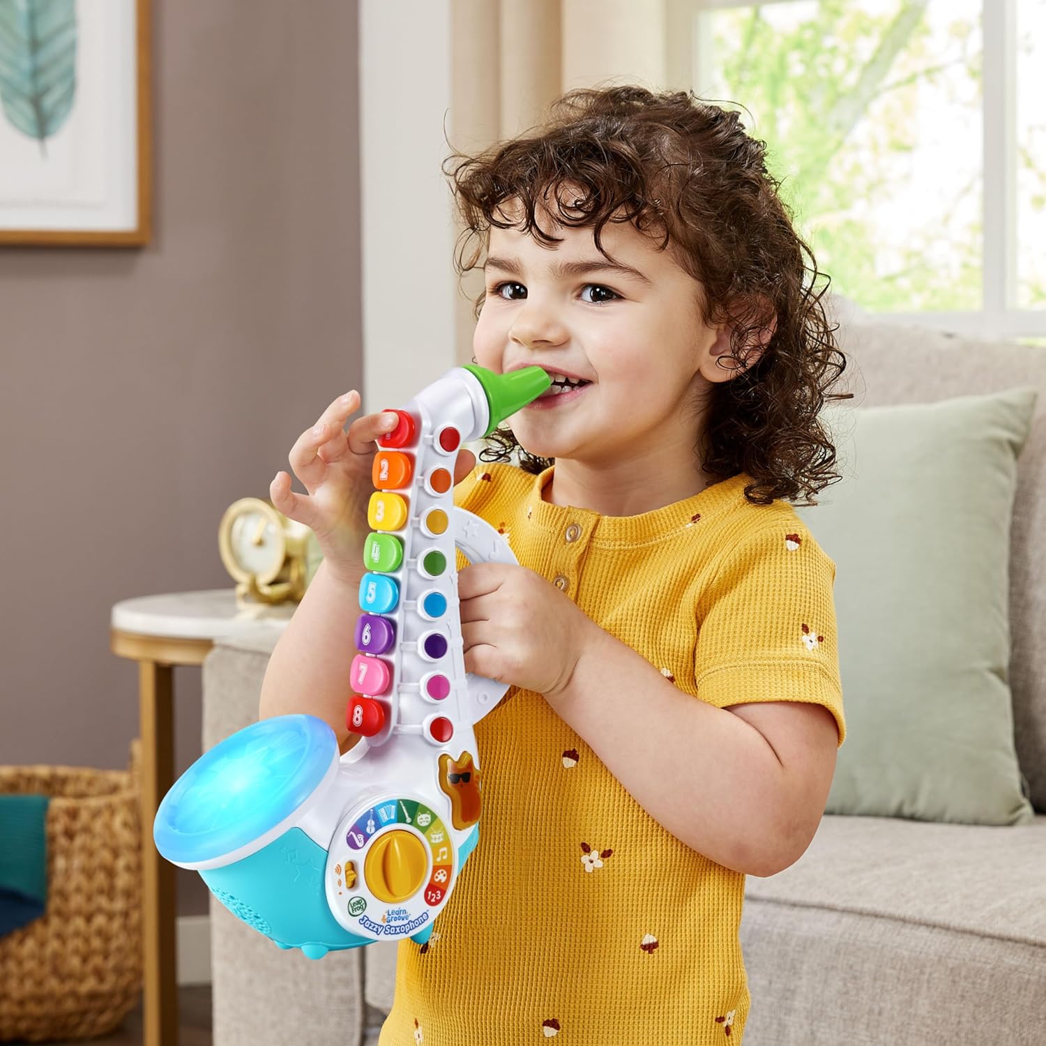 LeapFrog Light-Up Jazzy Saxophone