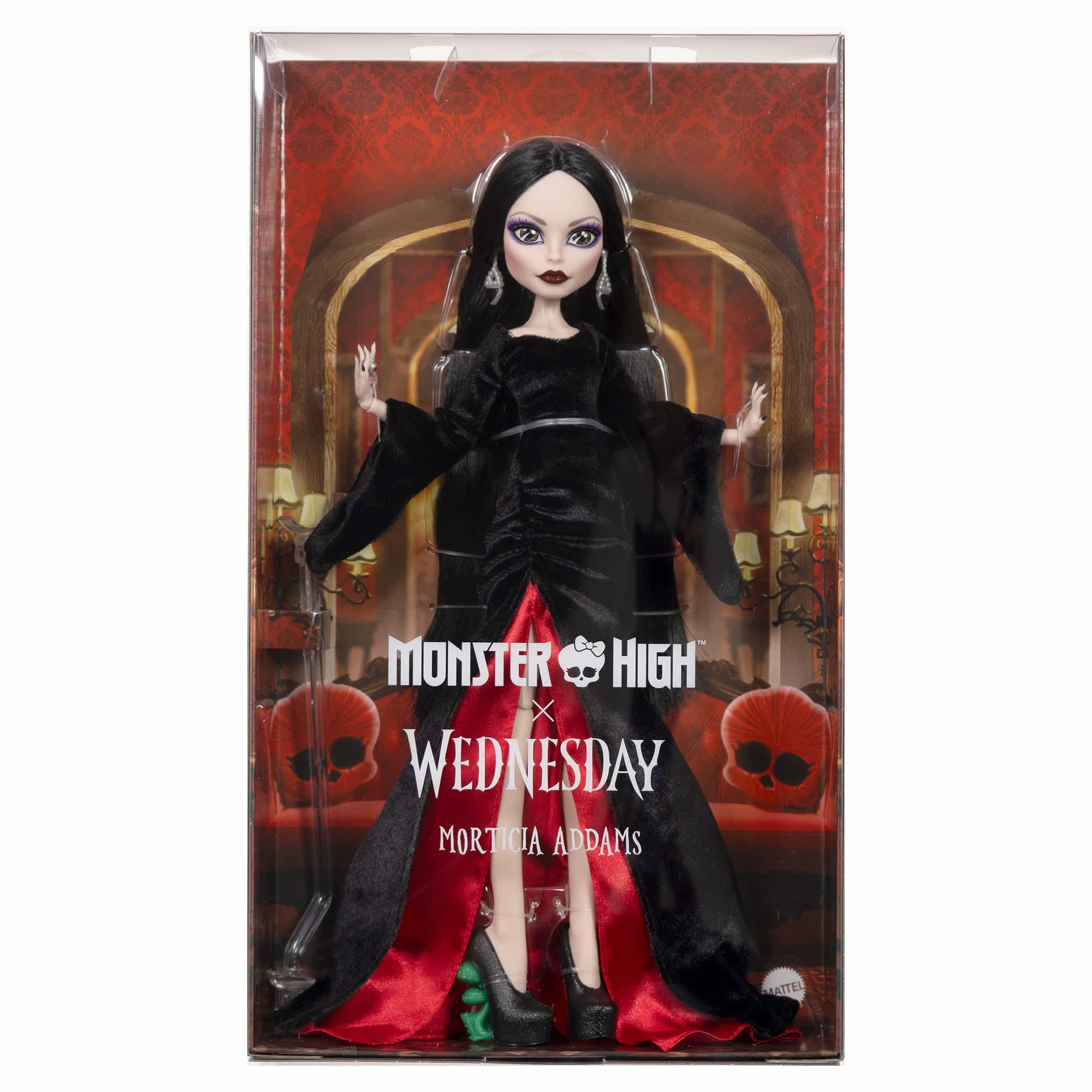 Monster High x Wednesday Morticia Addams Doll