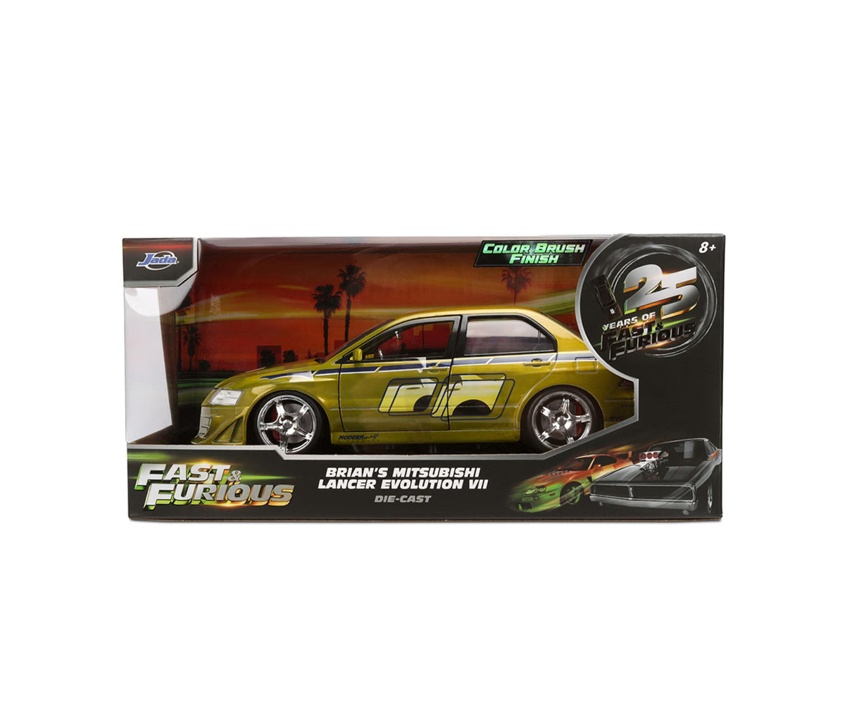 Fast & Furious Mitsubishi Lancer Evolution VII 1:24 Scale