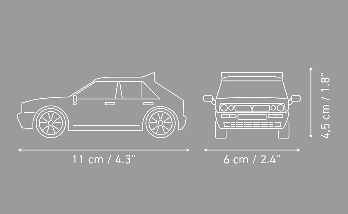 Cobi 24509 Lancia Delta Scale Set
