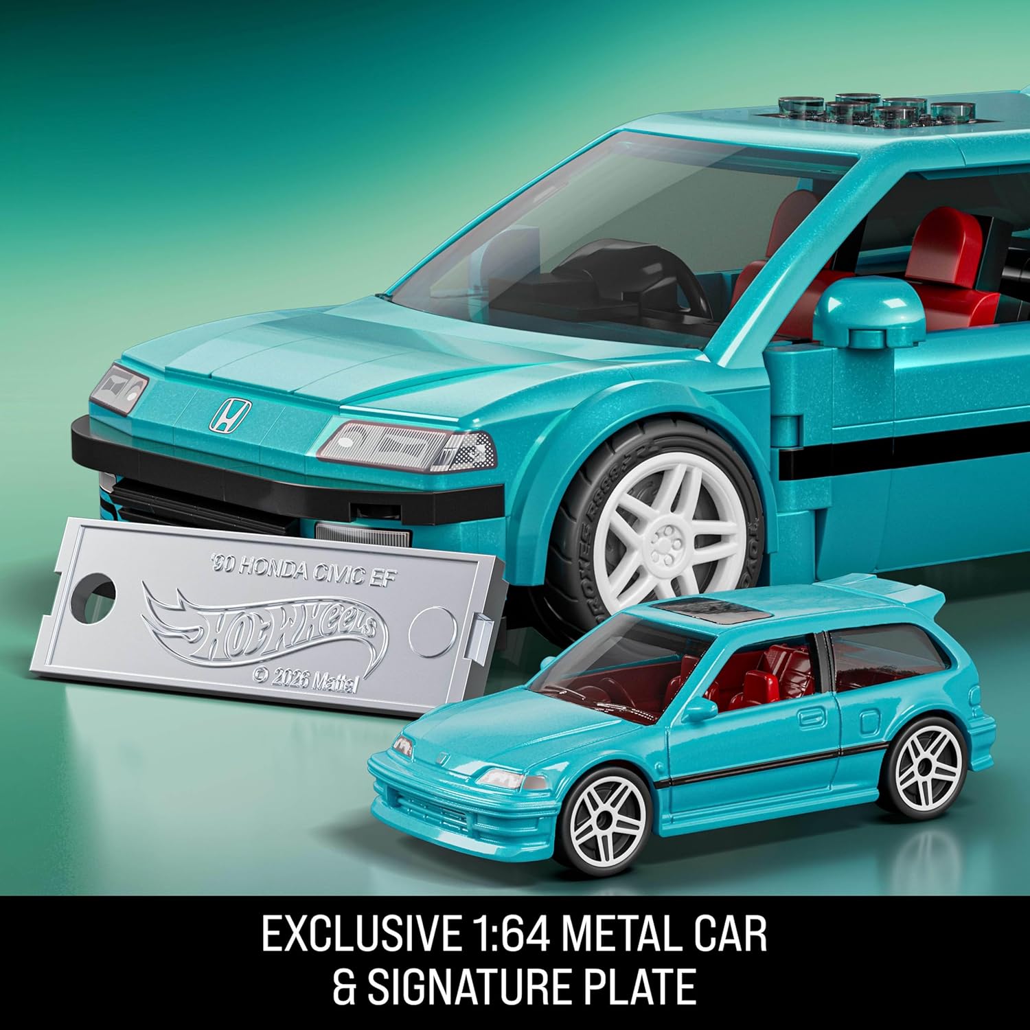 Mattel Brick Shop Hot Wheels Custom 90 Honda Civic