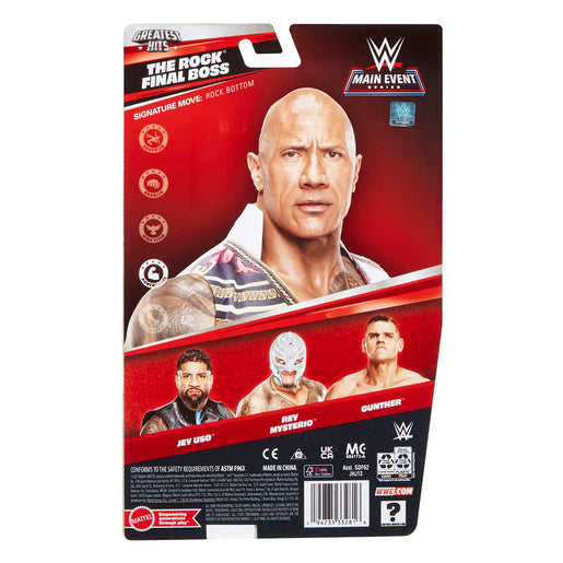WWE Main Event Series Greatest Hits The Rock Final Boss