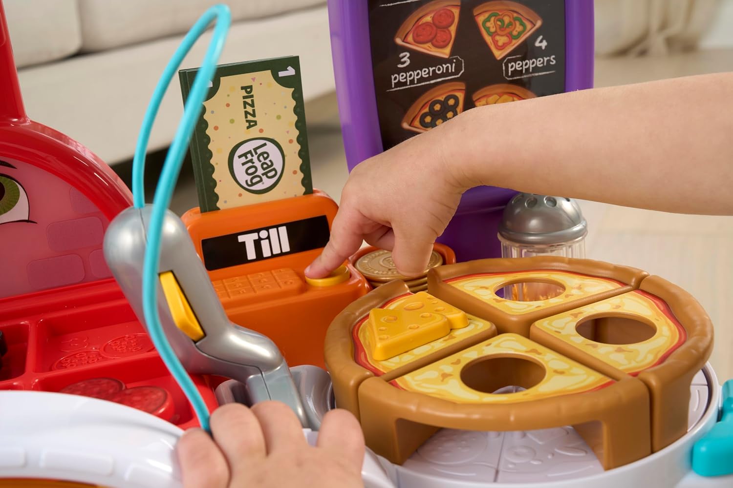 LeapFrog Build-A-Slice Pizza Cart