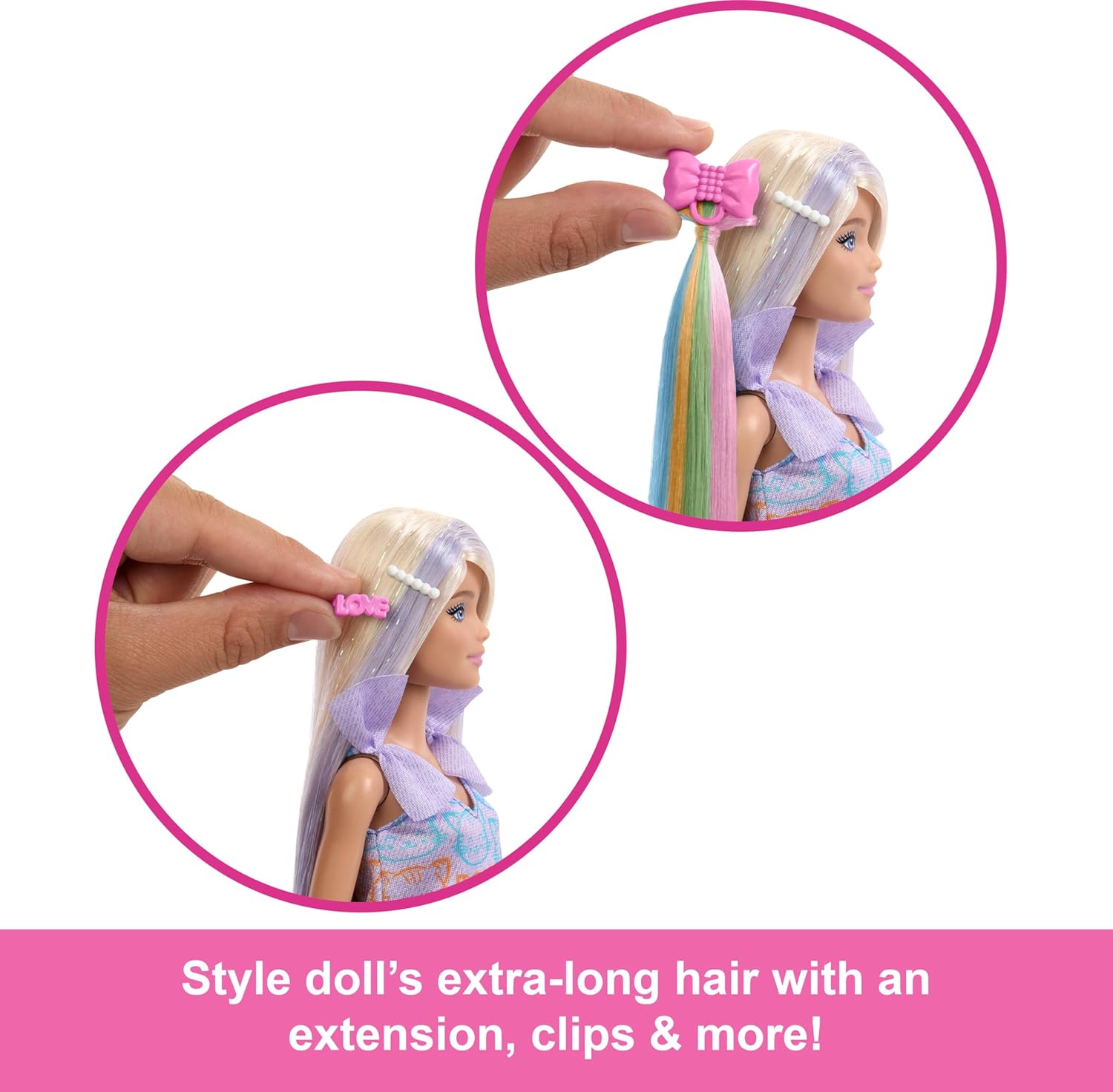 Barbie Fun & Fancy Hair Play Doll