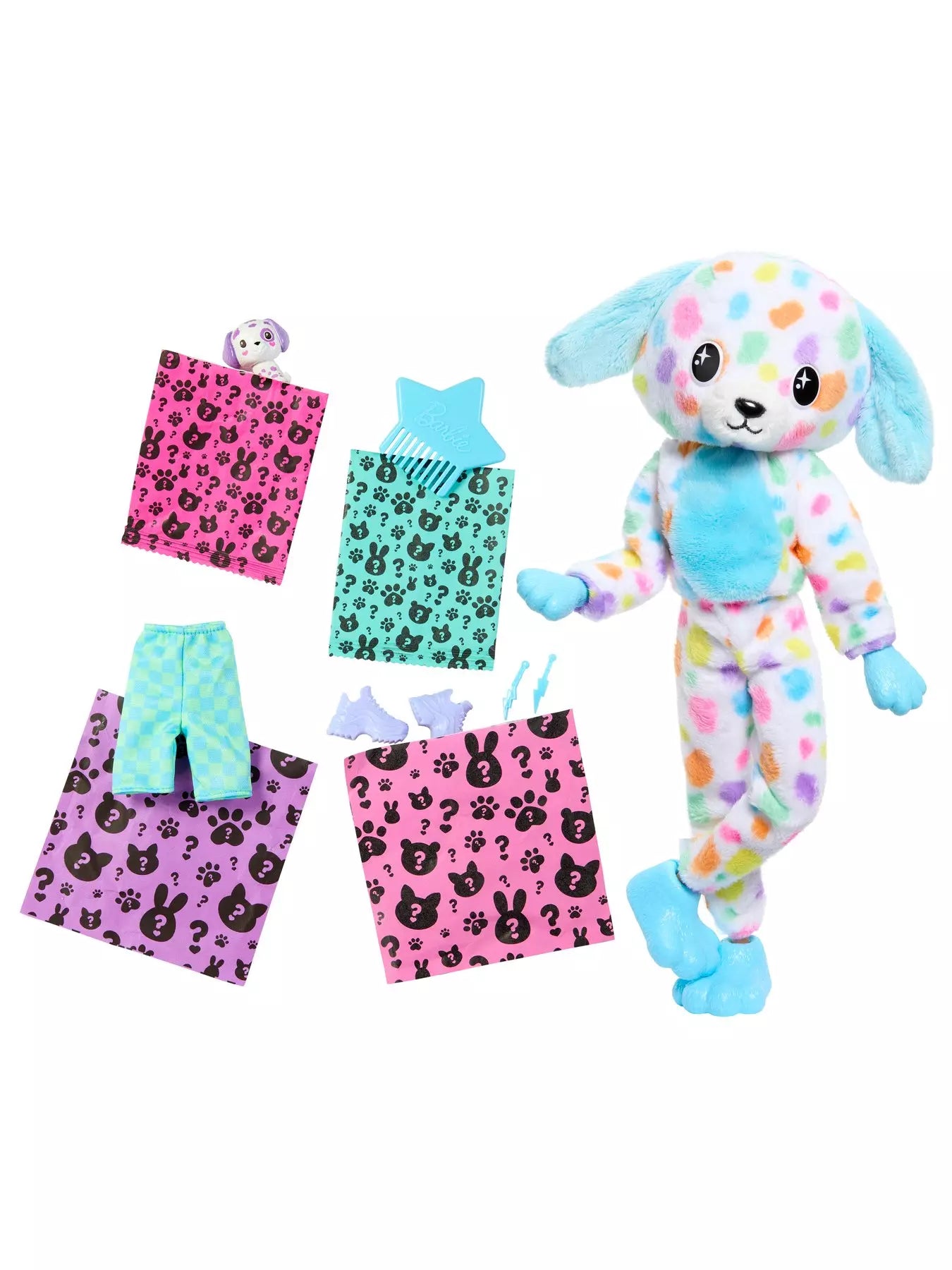 Barbie Cutie Reveal Doll Dalmatian Costume