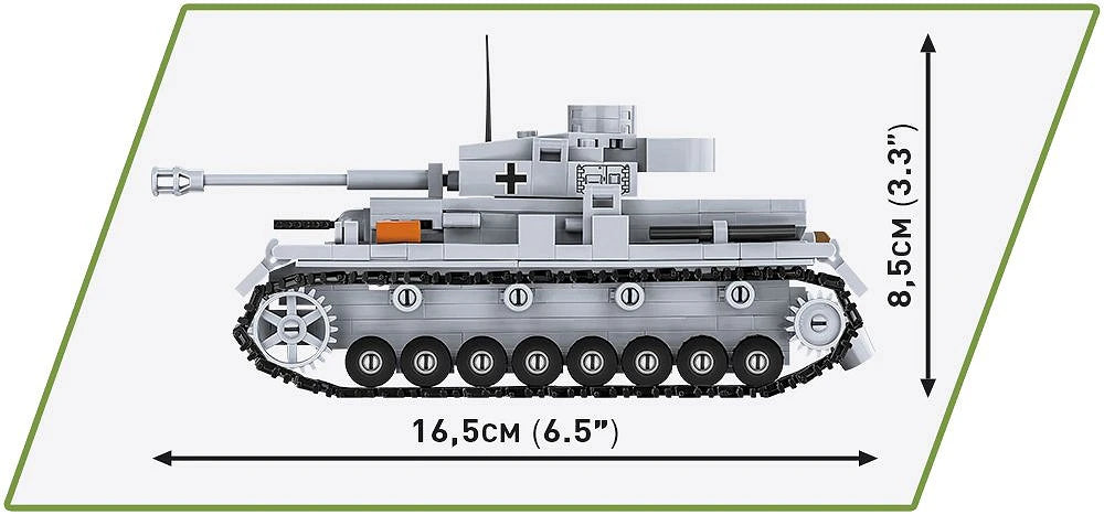 Cobi 2714 Panser IV Ausf.G Tank 1:48 Scale Set