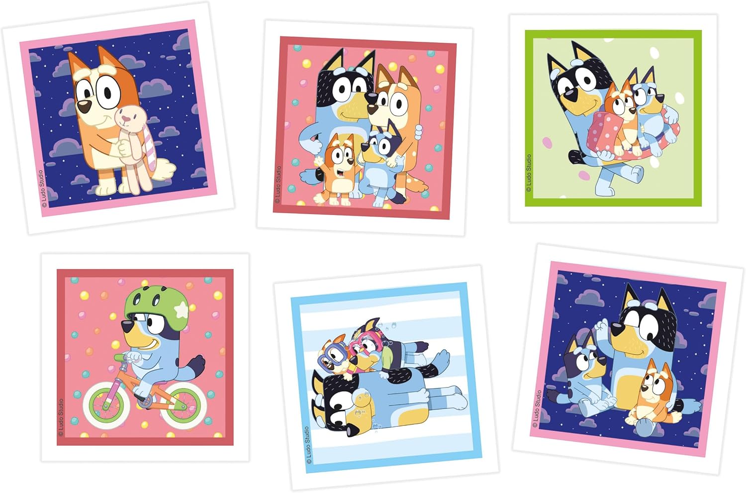 Clementoni Edukit 4in1 Bluey and Friends Jigsaw