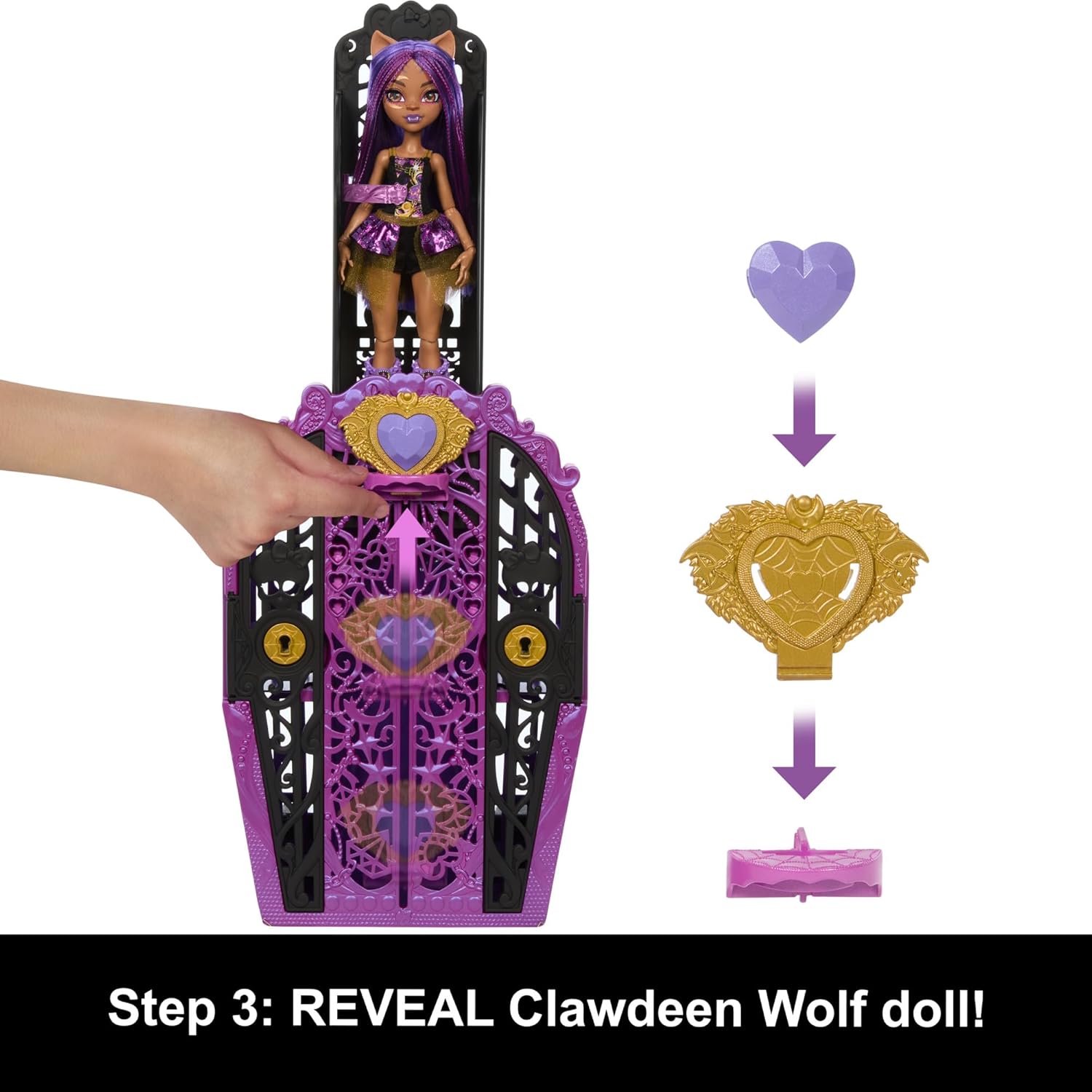 Monster High Mystery Monsters Clawdeen Wolf S34