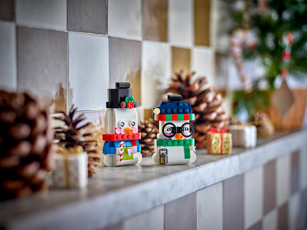 Lego 40812 Snowman Ornaments