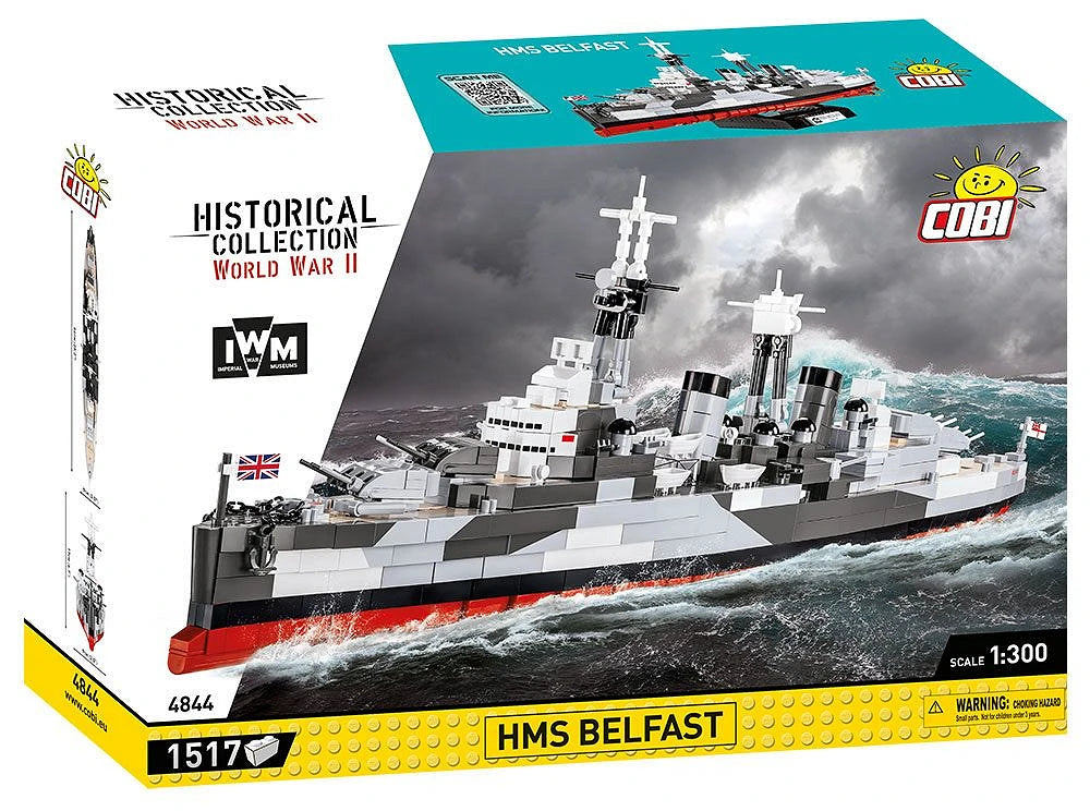 Cobi 4844 H.M.S Belfast IWM Scale Model
