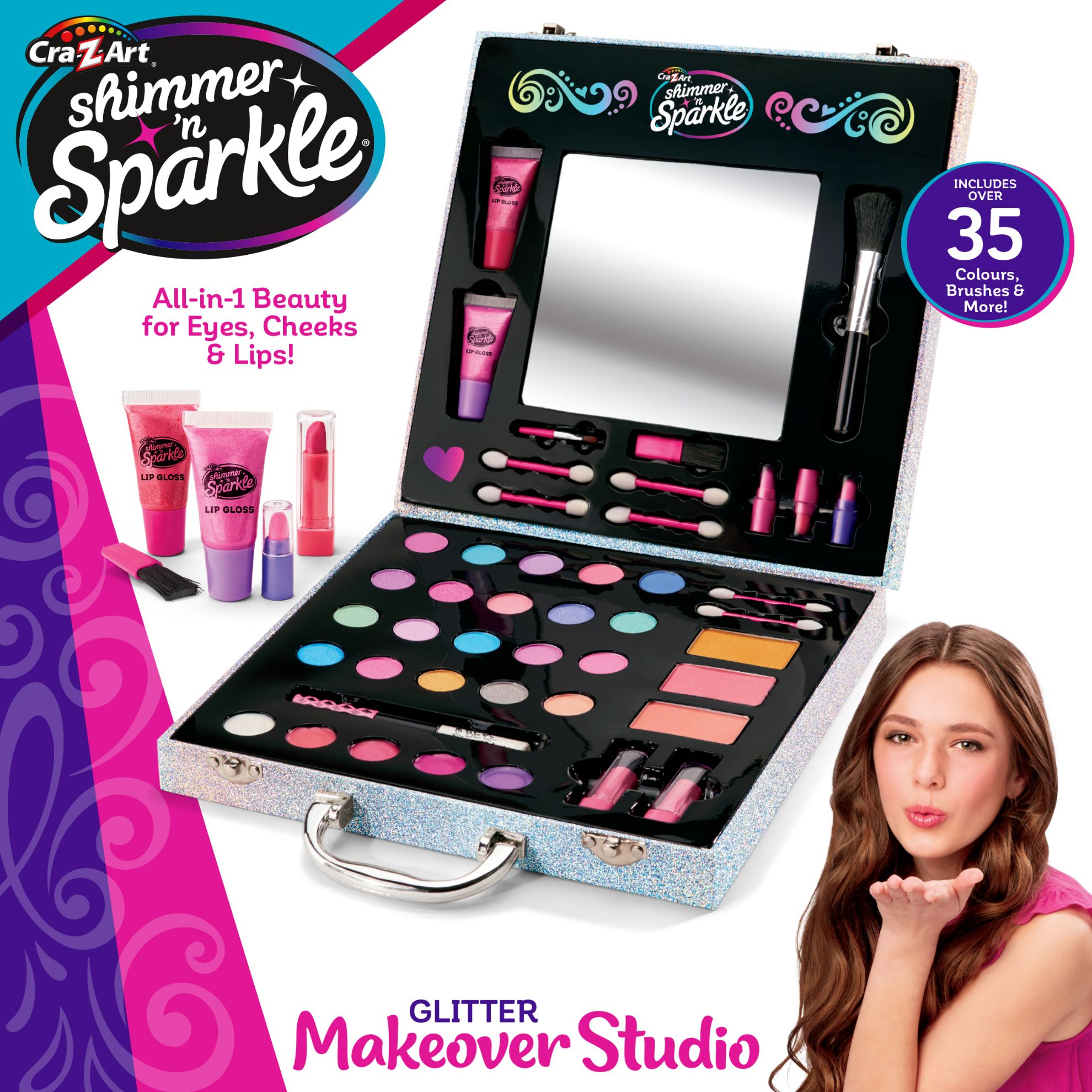 Shimmer & Sparkle Glitter Makeover Studio