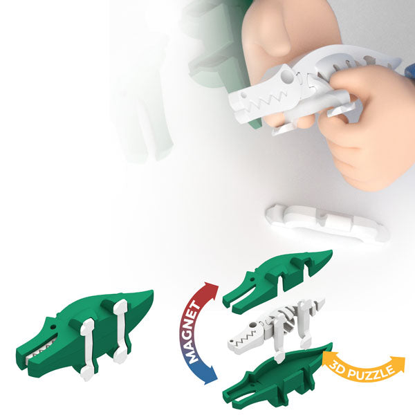 Halftoys Picture book - Crocodile