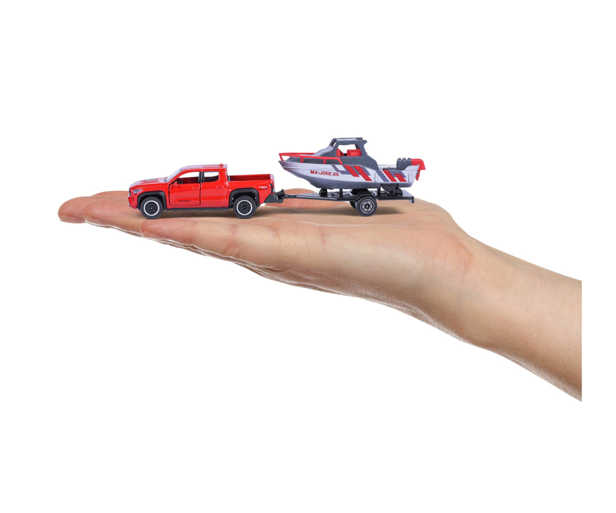 Majorette Vehicle with Trailer Assorted
