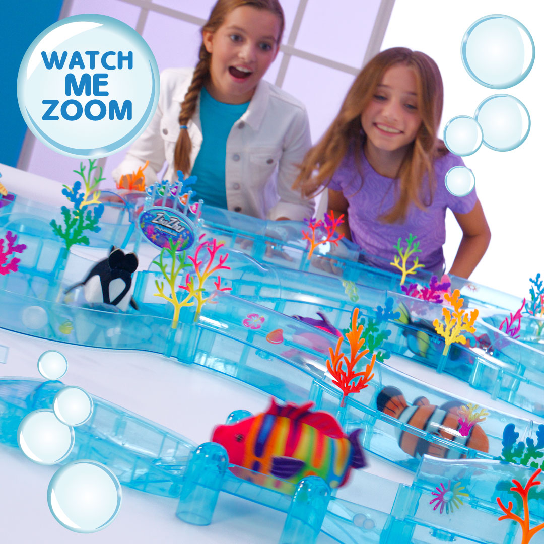 Zhu Zhu Aquarium - Speedboat and Dock Playset