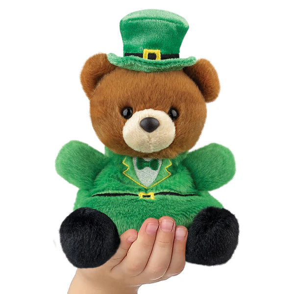 Palm Pals Liam The Irish Bear 12cm Soft Toy