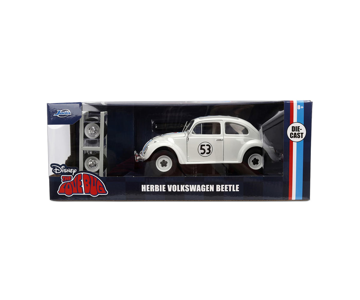 Jada Herbie The Love Bug VW Beetle 1:24 Scale Die Cast Car