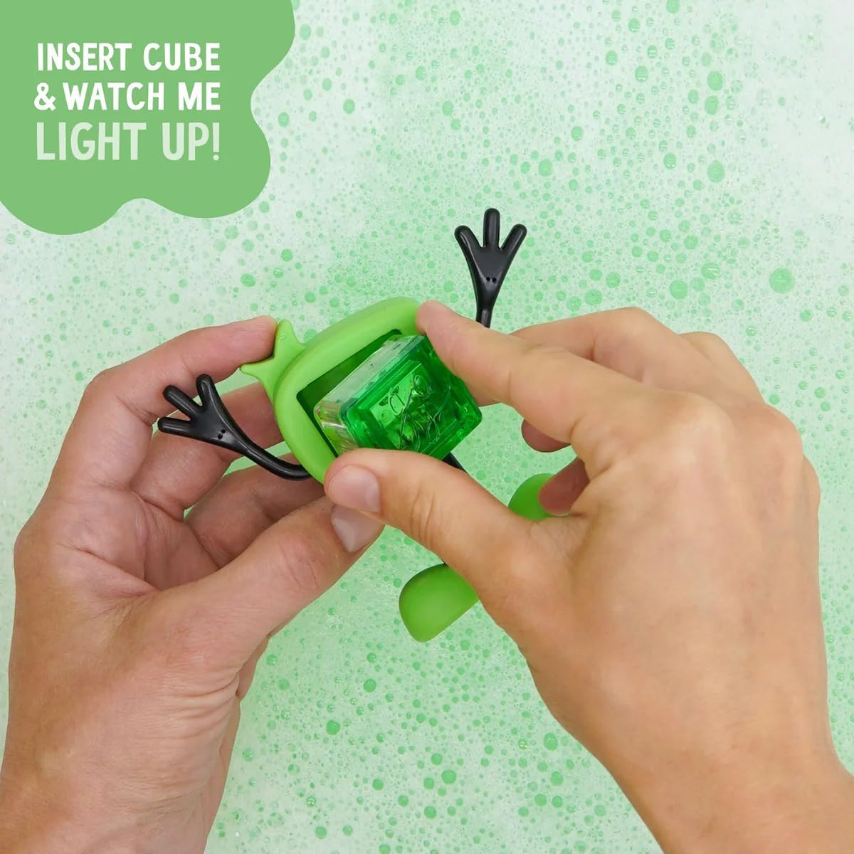 Glo Pals Light Up Sensory Toy Character Pack Green