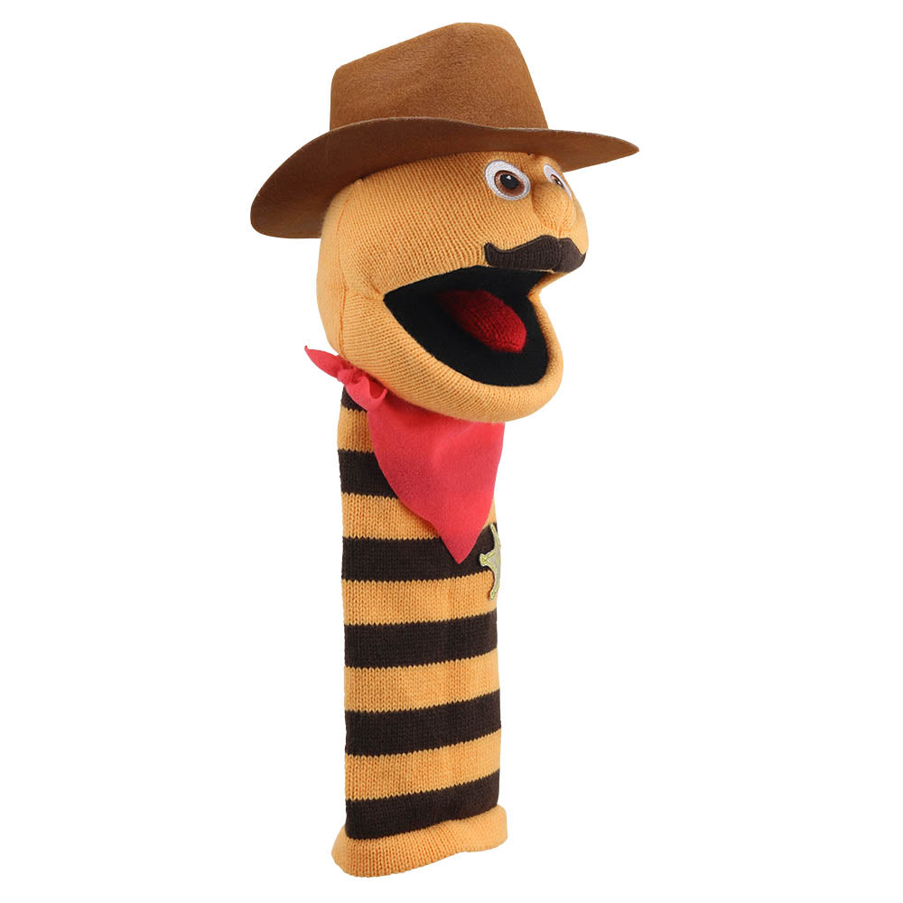 Sockette Puppet Cowboy