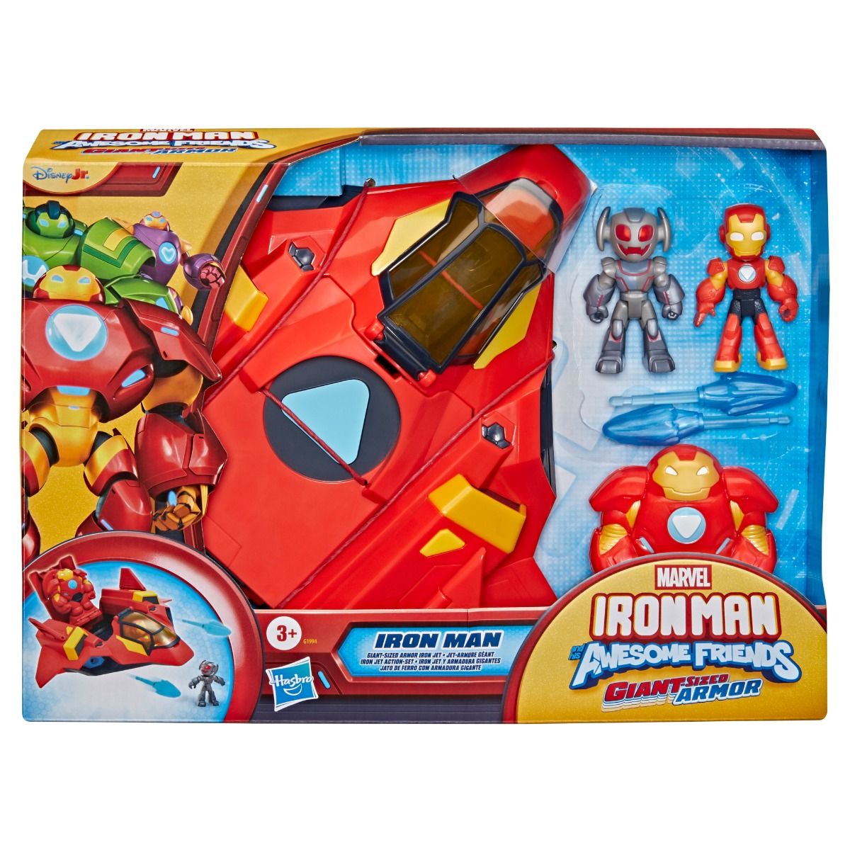 Iron Man Awesome Friends Giant Armored-Up Jet