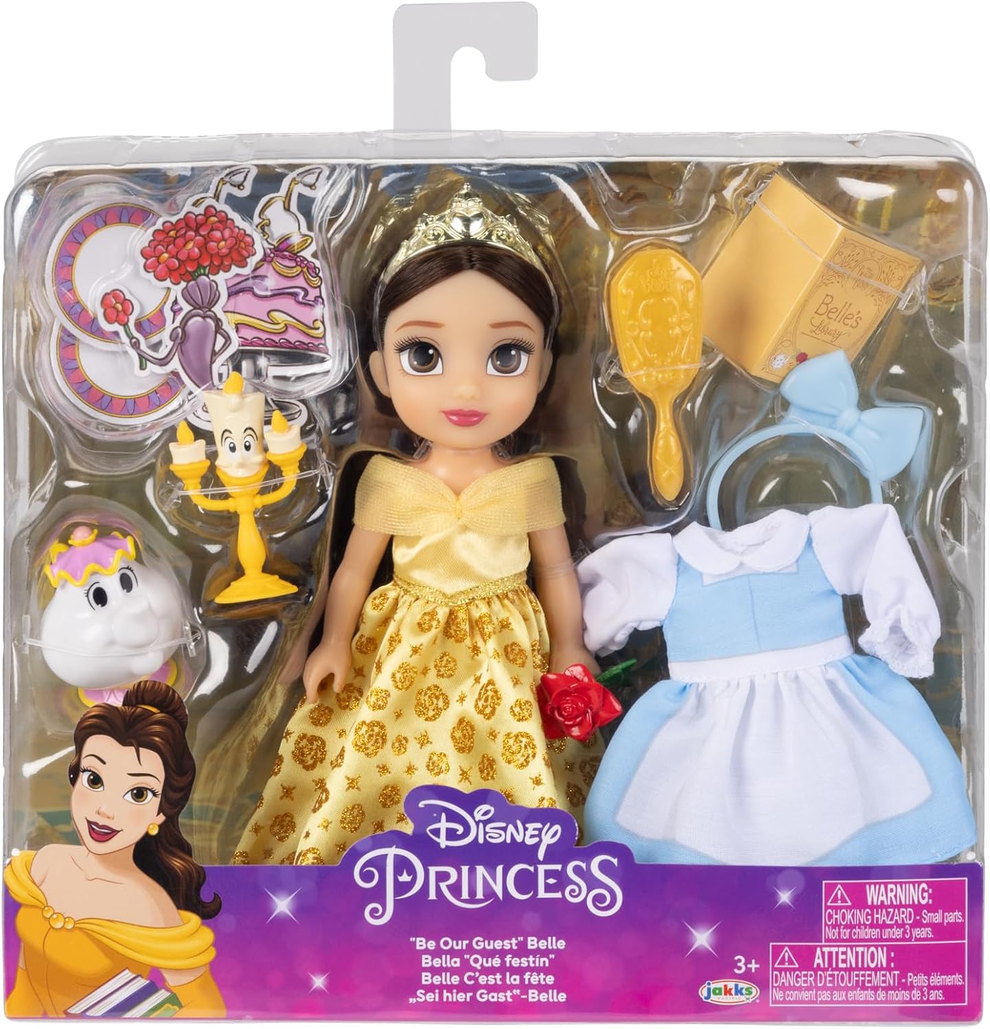 Disney Princess Be Our Guest Belle Fashion Doll