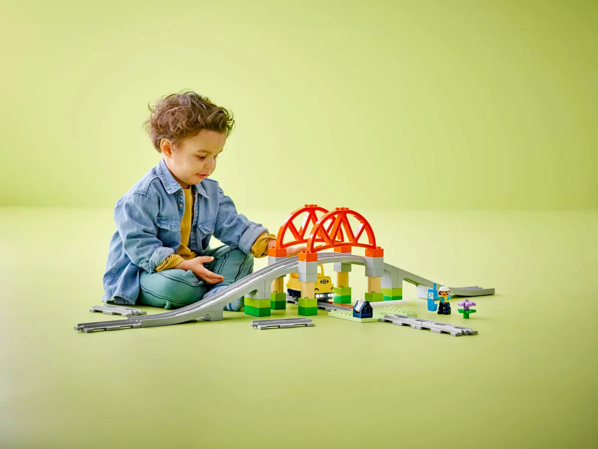 LEGO Duplo 10426 Train Bridge and Tracks Expansion