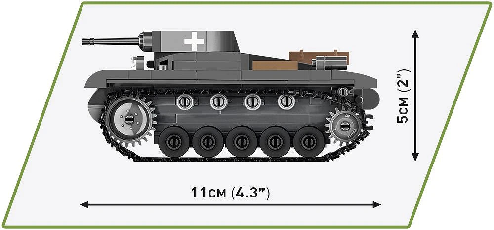 Cobi 2718 Panzer II Ausf.A Tank 1:35 Scale Set