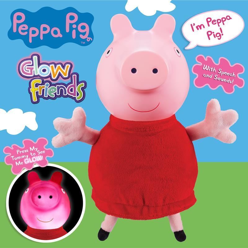 Talking Glow Peppa Pig Figure