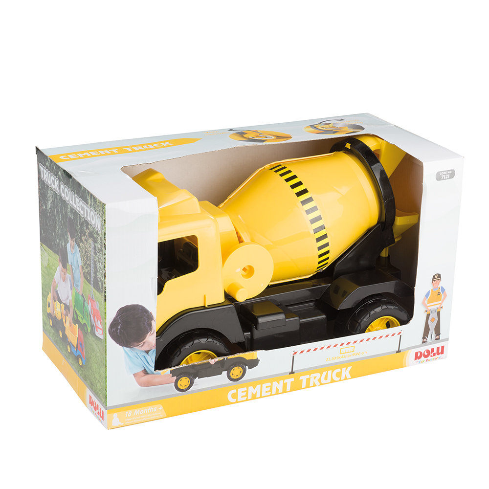 Cement Truck In Window Box 42cm