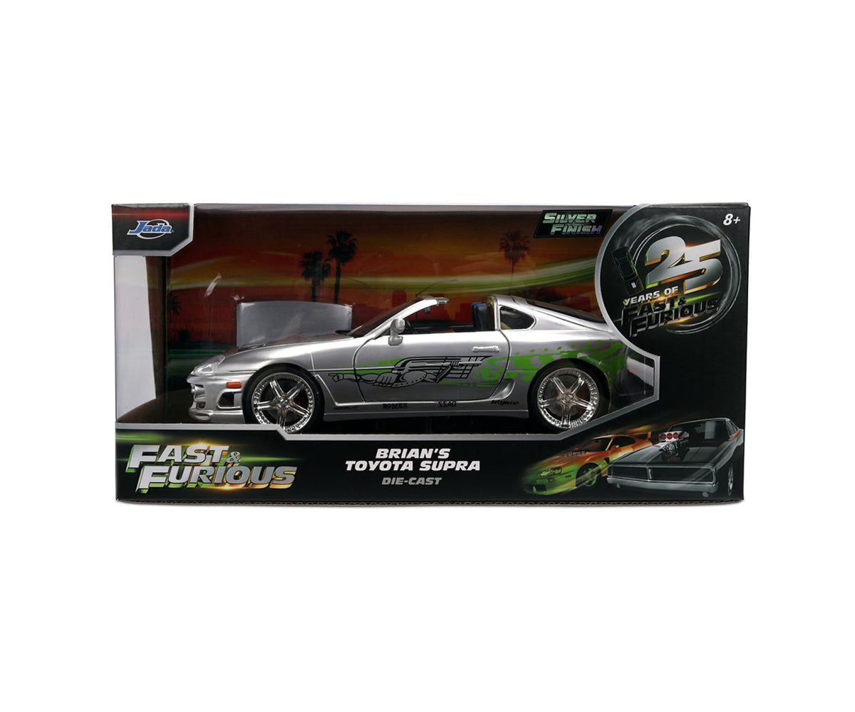Fast & Furious Brians Toyota Supra 1:24 Scale