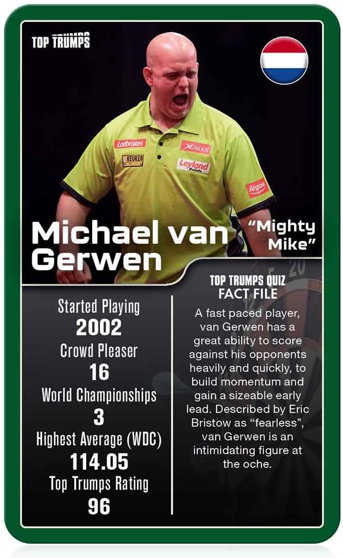 Top Trumps Darts Greats