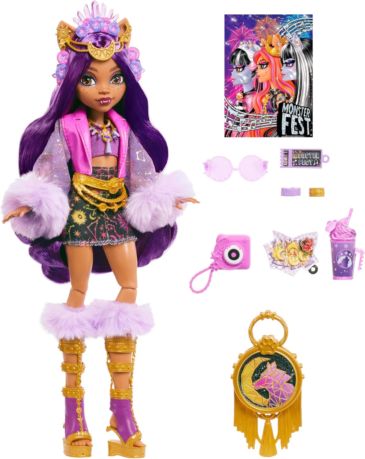 Monster High Monster Fest - Clawdeen Wolf Doll