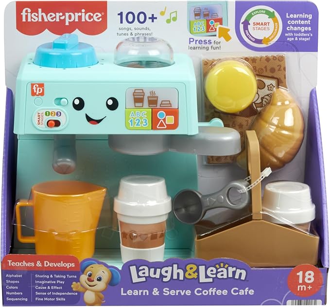 Fisher-Price Laugh & Learn Learn & Serve Coffee Cafe