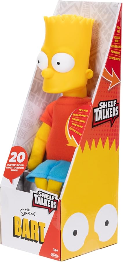 The Simpsons Shelf Talkers - Bart Simpson