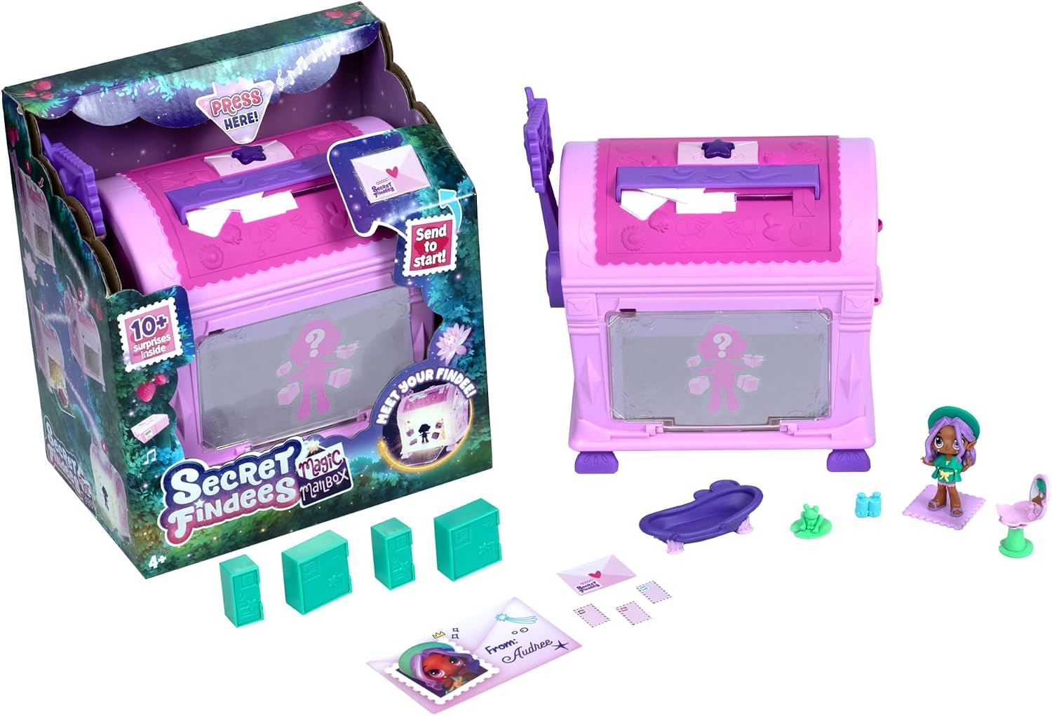 Secret Findees Magic Mailbox Pink