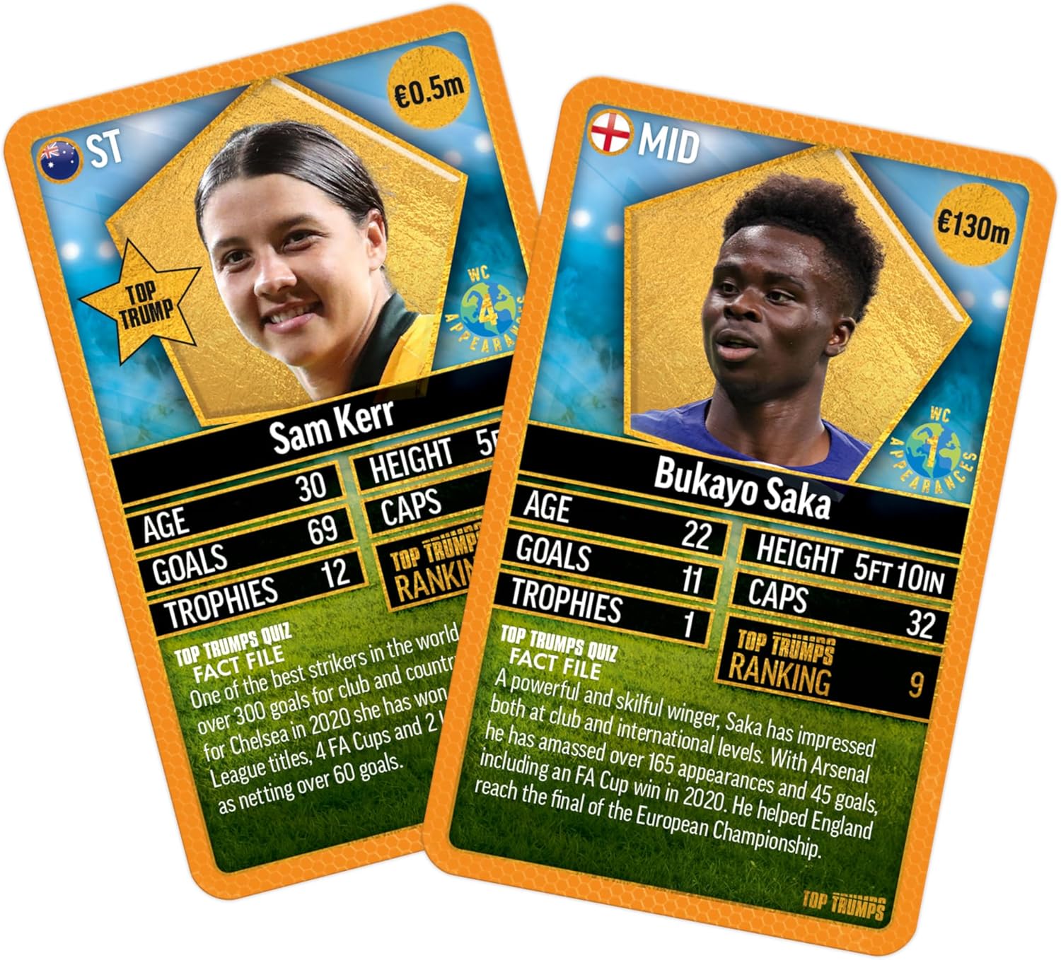Top Trumps World Football Stars Volume 6