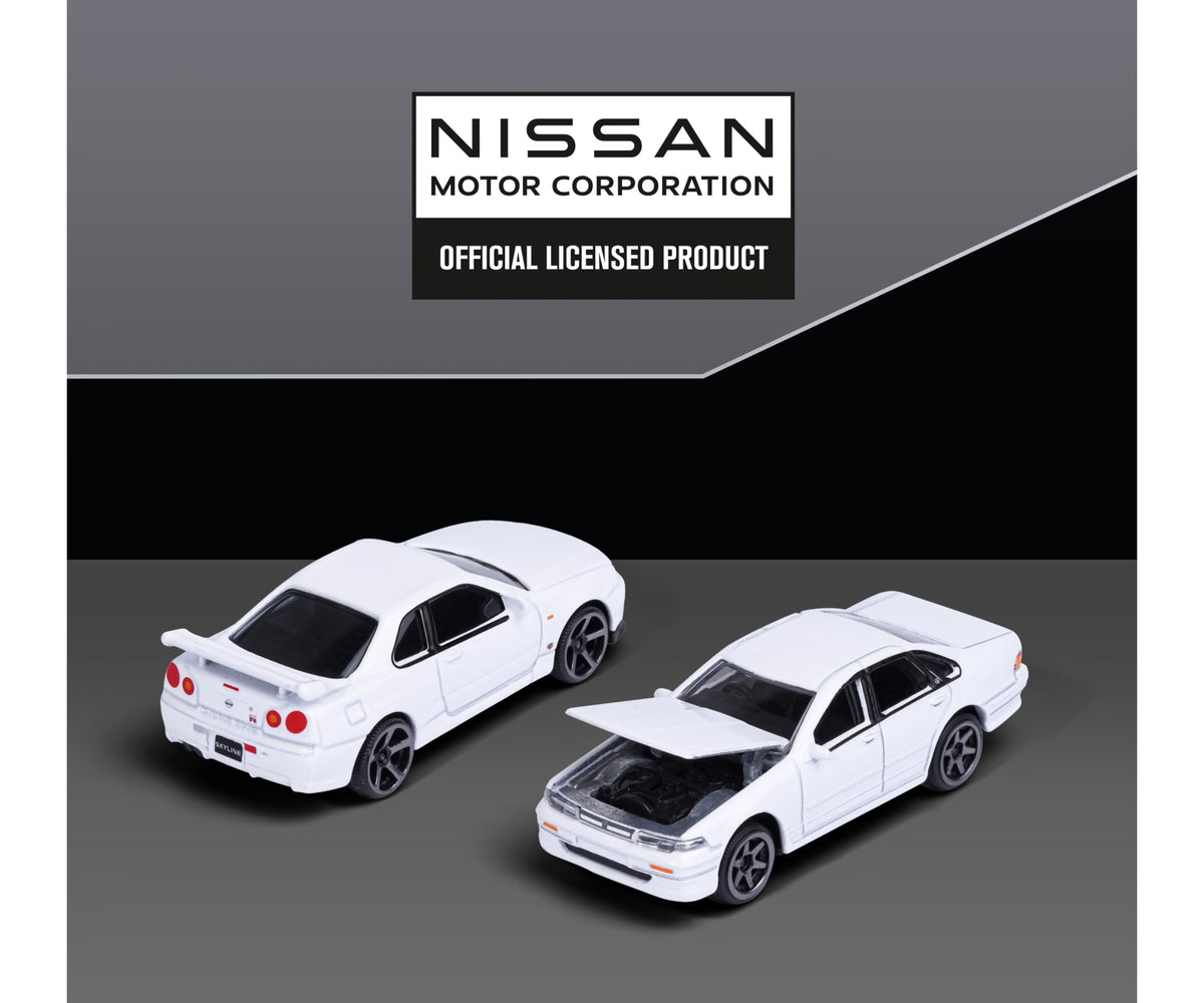 Majorette Nissan 5 Piece Vehicle Gift Set